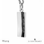 Yahoo! Yahoo!ショッピング(ヤフー ショッピング)ライオンハート スピニンググロウ ネックレス シルバー925 シルバー×ブラック 黒 メンズ ブランド LION HEART