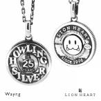 Yahoo! Yahoo!ショッピング(ヤフー ショッピング)ライオンハート 25周年限定 ハウリング シルバーコイン ネックレス シルバー925 メンズ ブランド LION HEART
