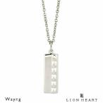 Yahoo! Yahoo!ショッピング(ヤフー ショッピング)ライオンハート ヴァーティカルライン ネックレス シルバー925 シルバー メンズ ブランド プレート LION HEART