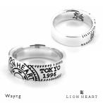 Yahoo! Yahoo!ショッピング(ヤフー ショッピング)ライオンハート フラットリング シルバー925 ブラックカラー樹脂 9号〜21号 メンズ ブランド 指輪 LION HEART