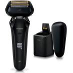 [ стандартный товар * с гарантией ] Panasonic Ram панель приборов PRO 6 листов лезвие сделано в Японии полная автоматизация мойка зарядное устройство мульти- функция отображать дисплей полужесткий чехол есть ES-LS9Q-K craft черный 