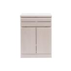 [DELUX] серии натуральное дерево .PC стол ширина примерно 60 белый woshu