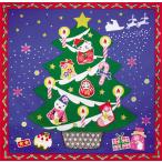 風呂敷　四季彩布　綿小ふろしき　クリスマス 12月 クリスマスツリー・和風・招き猫