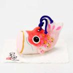  земля колокольчик коинобори средний * красный (MK850) Seto .. Rhododendron indicum украшение край .. ..* кукла для празника мальчиков Setoyaki Satsuki ornament