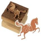 京からかみ　版木スタンプ　不破神