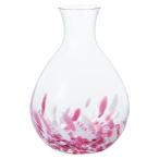 津軽びいどろ　徳利・桜吹雪 (F-718