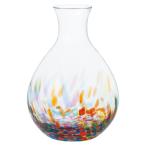 津軽びいどろ　徳利・ねぶた流し (F-7