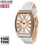 roberto cavalli BY FRANCK MULLER ロベルト・カヴァリ バイ フランク・ミュラー ホワイトRG レディース RV2L079L0251 【安心の1年保証】