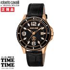 roberto cavalli BY FRANCK MULLER ロベルト・カヴァリ バイ フランク・ミュラー メンズ ブラック RV1G217L0031 【安心のメーカー1年保証】