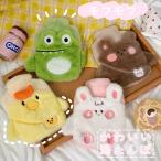 湯たんぽ かわいい 注水式 湯タンポ ゆたんぽ 湯たんぽカバー 水枕 もこもこ 動物 ふくろう あったか ふわもこ 柔らかい あったかグッズ 秋冬 湯たんぽカバー