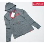 旧モデル処分 正規品 ATOMIC アトミック TECH FZ HOODIE W レディースジップアップパーカー Medium Grey AP5008730