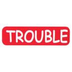  стикер No 929 TROUBLE