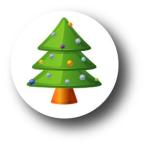 クリスマス缶バッジ CBWI17 クリスマスツリー