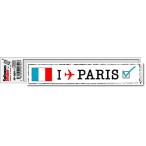 フットプリントステッカー FP009-01 パリ PARIS スーツケース ステッカー トラベル グッズ