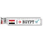 ショッピングトラベルグッズ フットプリントステッカー FP038 エジプト EGYPT スーツケース ステッカー トラベル グッズ