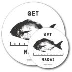 Yahoo! Yahoo!ショッピング(ヤフー ショッピング)釣りステッカー マダイ 真鯛 Eタイプ 2枚セット FS005 フィッシング ステッカー 釣り グッズ