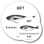 Yahoo! Yahoo!ショッピング(ヤフー ショッピング)釣りステッカー アジ 鯵 Eタイプ 2枚セット FS020 フィッシング ステッカー 釣り グッズ