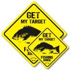 Yahoo! Yahoo!ショッピング(ヤフー ショッピング)釣りステッカー クロダイ 黒鯛 Bタイプ 2枚セット FS027 フィッシング ステッカー 釣り グッズ