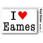 アイラブステッカー ILBT-010 I love Eames(イームス)