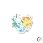 サンリオ 推し活 プリン ポチャッコ シナモン オタ芸 推し アイドル 箱 キャラクターステッカー サンリオ ヲタ デコ かわいい  ブランド ステッカー LCS1583