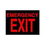 SECURITY стикер MD055 эвакуационный выход 