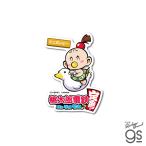桃太郎電鉄 ダイカットステッカー ミニボンビー キャラクター イラスト 桃鉄 ゲーム game 鉄道 コレクション ボードゲーム gs 公式グッズ MOMO008