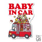  Nontan большой размер стикер BABY IN CAR автомобильный ребенок безопасность подарок симпатичный книга с картинками ..gs официальный товары NON014