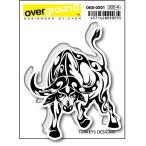 OGS0201 TURKEYS DESIGN バッファロー トライバル アーティストグッズ イラストレーター ステッカー