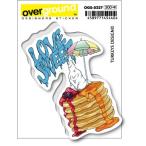 OGS0227 TURKEYS DESIGN パンケーキ アーティストグッズ イラストレーター ステッカー