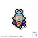 ピクセルワンピースステッカー ミニサイズ フランキー(エッグヘッドver.) キャラクター ONEPIECE ライセンス商品 漫画 アニメ gs 公式グッズ OPX098S