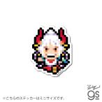 ピクセルワンピースステッカー ミニサイズ ヤマト キャラクター ONEPIECE ライセンス商品 漫画 アニメ gs 公式グッズ OPX103S