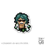 ピクセルワンピースステッカー ミニサイズ 緑牛 キャラクター ONEPIECE ライセンス商品 漫画 アニメ gs 公式グッズ OPX113S