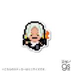ピクセルワンピースステッカー ミニサイズ S-スネーク キャラクター ONEPIECE ライセンス商品 漫画 アニメ gs 公式グッズ OPX129S