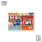 世にも不思議な猫世界 L判絹目生写真 にゃつ祭り KORIRI 猫 ねこ キャラクター イラスト コレクション gs 公式グッズ RAW031