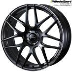WedsSport SA-27R METAL-BLACK/F 1本 19×8.0J+45 5H 114.3 φ73 ウェッズスポーツ ホイール SA-27R メタルブラックエフ 0074481