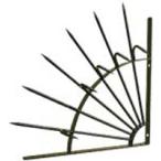 .. вернуть распространение type ( из нержавеющей стали ) бумажная часть веера высота 49cm