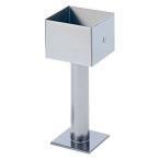 ステンレス柱受け金物 75角 ヘアー