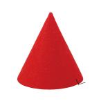 【法人様のみの販売】アーテック　フェルト三角帽子 赤　00019338