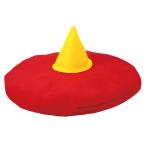 【法人様のみの販売】アーテック　フェルト おにの帽子 赤×黄　00019536