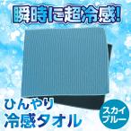 【法人様のみの販売】アーテック　冷感タオル スカイブルー　00051427
