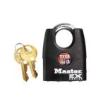Master Lock マスターロック シャックルガードタイプ南京錠 4本キー 1JADEX