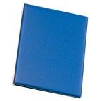 えいむ レザータッチメニューブック LB-402 中 ダークブルー