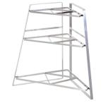 FRAMES＆SONS plus A studio 18-8ステンレス キッチンコーナーラック 3段 DS18