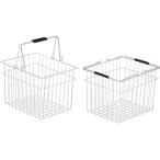 FRAMES＆SONS plus A studio 18-8ステンレスバスケット S 2個 DS61