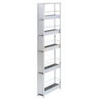 FRAMES＆SONS ステンレスすき間引出しラック W12 ハイタイプ DS97