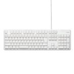  Elecom ELECOM проводной полный клавиатура белый TK-FCM104XWH