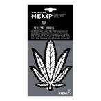 HEMP ヘンプ ルームフレグランス エアーフレッシュナー ホワイトムスク 吊り下げ 1枚 NAX-051-001