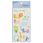 ナカバヤシ アルバムステッカー デコルーレ 箔押付 11枚入 アニマル ATS-102-2