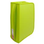 ナカバヤシ Digio2 BD・DVD・CD用 ディスクケース 120枚収納 ライムイエロー BD-080-120-LY