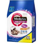 ペットライン メディファス 室内猫 毛玉ケアプラス 11歳から チキン＆フィッシュ味 2.7kg（450g×6）